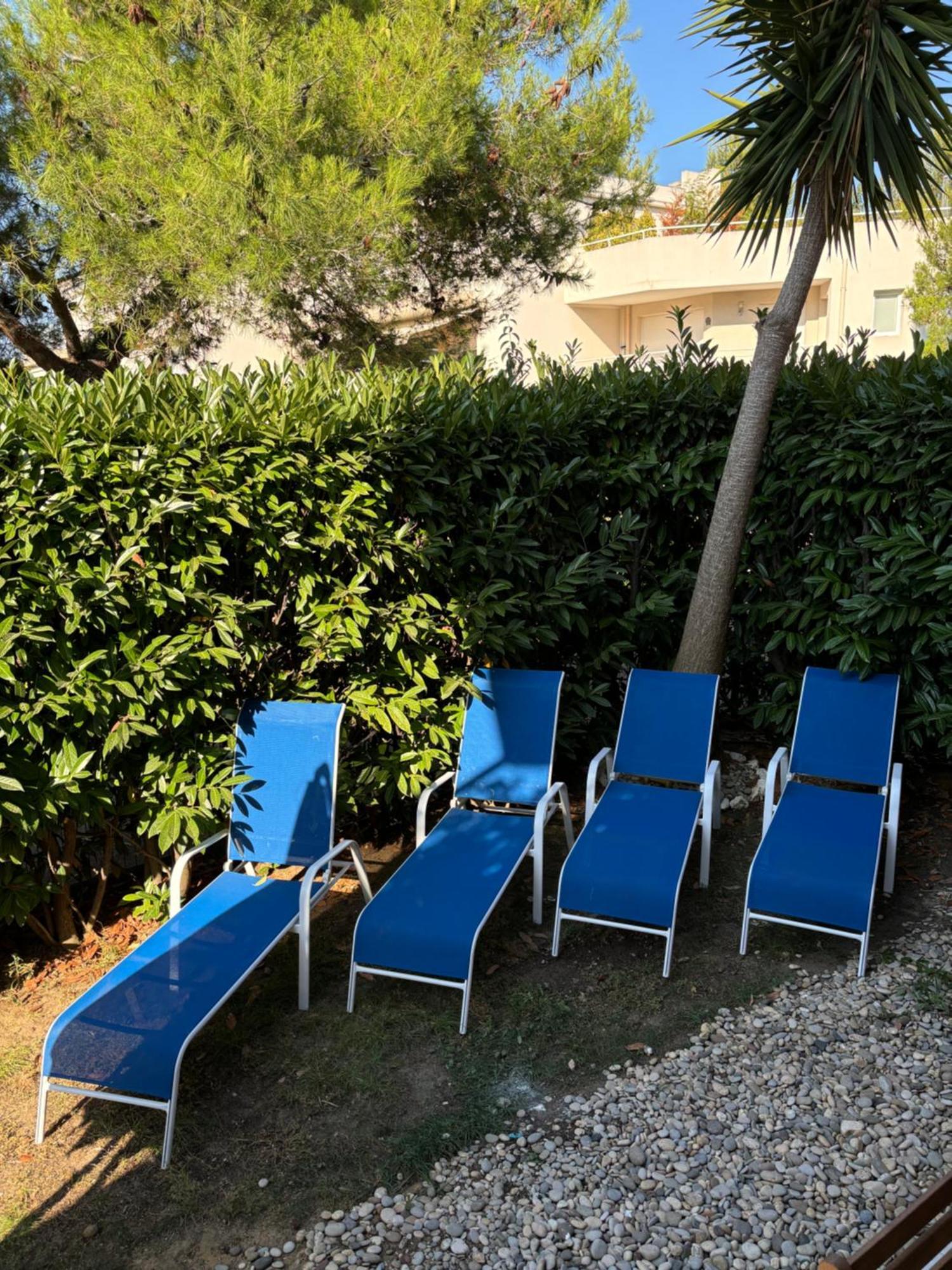 Beachside Apartment With Pool & Garden In Juan Les Pins Antibes Ngoại thất bức ảnh